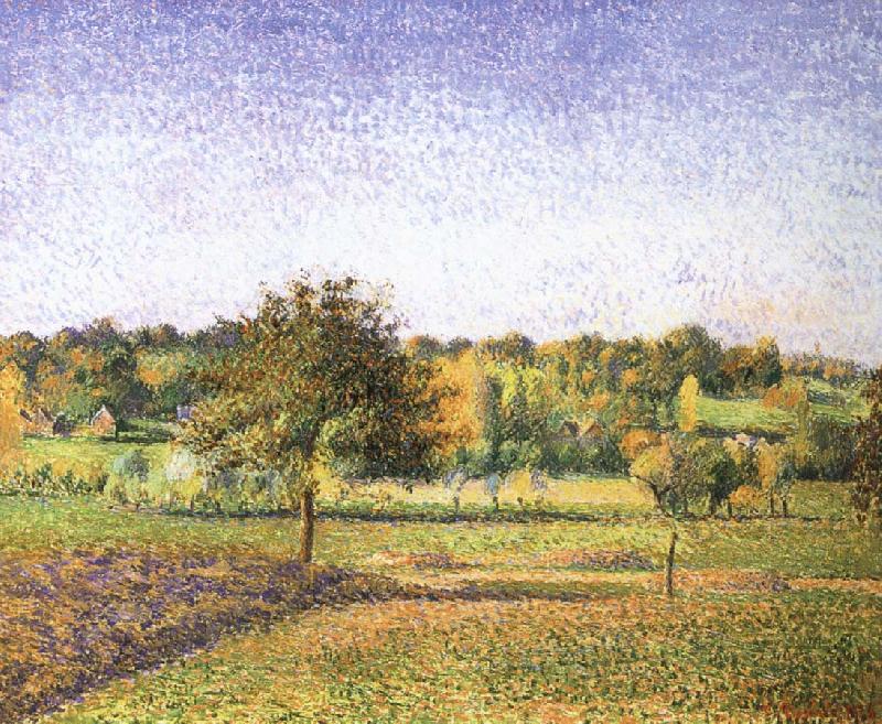 Flowering trees, Camille Pissarro